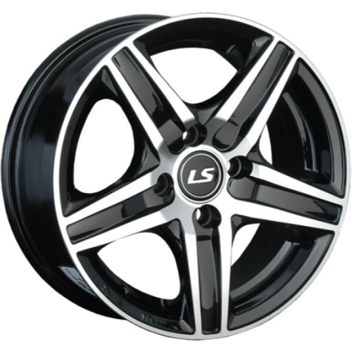 Диски LS 321 6.5x15 4*108 ET27 DIA65.1 BKF Литой купить с бесплатной доставкой в пункты выдачи в Петербурге